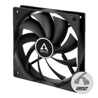 ARCTIC ventilátor F12 PWM PST, 120mm, 4pin, PWM, čierna ARCTIC ventilátor F12 PWM PST, 120mm, 4pin, PWM, čierna