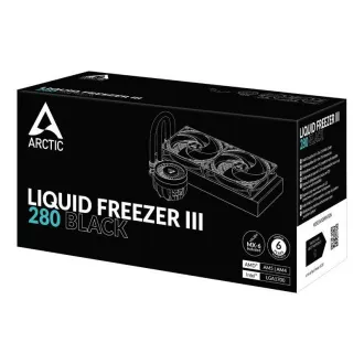 ARCTIC Vodný chladič Liquid Freezer III 280, 2x140mm, AM5, LGA1851, čierna