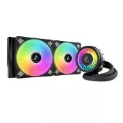 ARCTIC Vodný chladič Liquid Freezer III 280 ARGB, 2x140mm, AM5, LGA1851, čierna