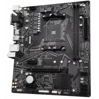 GIGABYTE MB Sc AM4 A520 S2H, AMD A520, 2xDDR4, 1xHDMI, 1xDVI, 1xVGA, mATX
