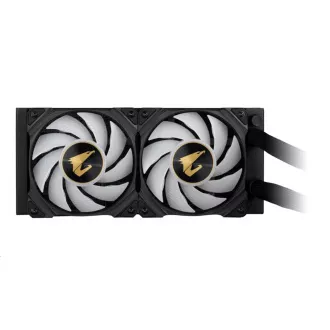 GIGABYTE vodný chladič AORUS WATERFORCE X 240, 120 mm ARGB, LCD displej GIGABYTE vodný chladič AORUS WATERFORCE X 240, 120 mm ARGB, LCD displej