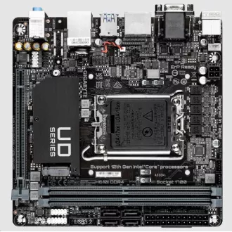 GIGABYTE MB Sc LGA1700 H610 DDR4, Intel H610, 2xDDR4, 2xDP, 1xHDMI, 1xVGA, mini-ITX