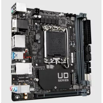 GIGABYTE MB Sc LGA1700 H610 DDR4, Intel H610, 2xDDR4, 2xDP, 1xHDMI, 1xVGA, mini-ITX