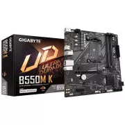 GIGABYTE MB Sc AM4 B550K, AMD B550, 4xDDR4, 1xDP, 1xHDMI, mATX