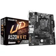GIGABYTE MB Sc AM4 A520M V2, AMD A520M, 2xDDR4, 1xHDMI, 1xVGA, mATX