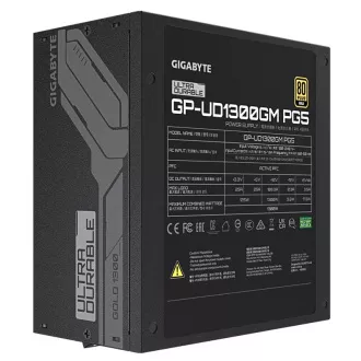 GIGABYTE zdroj UD1300GM PG5, 1300W, 80+ Gold, 140mm fan