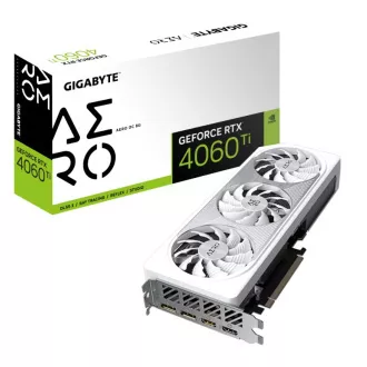 GIGABYTE VGA NVIDIA GeForce RTX 4060 Ti AERO OC 8G, 8G GDDR6, 2xDP, 2xHDMI GIGABYTE VGA NVIDIA GeForce RTX 4060 Ti AERO OC 8G, 8G GDDR6, 2xDP, 2xHDMI
