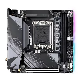 GIGABYTE MB Sc LGA1700 B760A AORUS PRO, Intel B760, 2xDDR5, 1xDP, 1xHDMI, mini-ITX