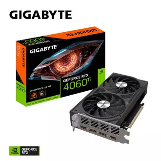 GIGABYTE VGA NVIDIA GeForce RTX 4060 Ti WINDFORCE OC 16G, 16G GDDR6, 2xDP, 2xHDMI