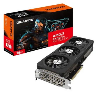 GIGABYTE VGA AMD Radeon RX 7600 XT GAMING OC 16G, RX 7600 XT, 16GB GDDR6, 2xDP, 2xHDMI - Použité GIGABYTE VGA AMD Radeon RX 7600 XT GAMING OC 16G, RX 7600 XT, 16GB GDDR6, 2xDP, 2xHDMI - Použité