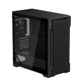 GIGABYTE case GB-C102G, Mid Tower, 2x USB3.0, Priehľadná bočnica, 2x 120mm Fan, čierna