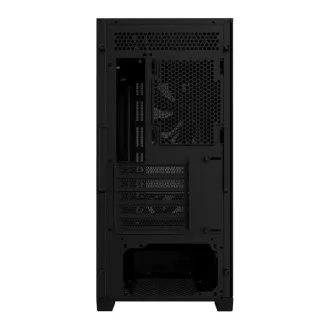 GIGABYTE case GB-C102G, Mid Tower, 2x USB3.0, Priehľadná bočnica, 2x 120mm Fan, čierna