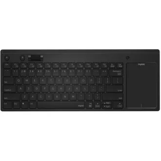 RAPOO klávesnica K2800 bezdrôtová s TouchPadom, čierna