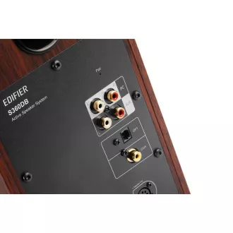 EDIFIER reproduktory S360DB, 155W, hnedá