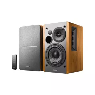 EDIFIER reproduktory R1280T, Aktívne, 42W, WiiM Mini Smart Wi-Fi Audio Streamer, hnedá EDIFIER reproduktory R1280T, Aktívne, 42W, WiiM Mini Smart Wi-Fi Audio Streamer, hnedá