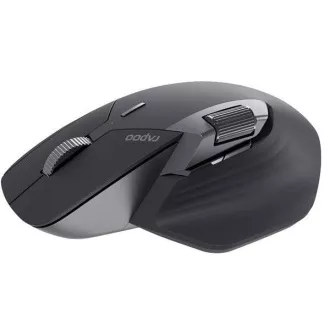 RAPOO myš MT760L Multi-mode, Bezdrôtová, Optická, Šedo-Čierna RAPOO myš MT760L Multi-mode, Bezdrôtová, Optická, Šedo-Čierna