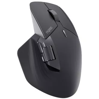 RAPOO myš MT760L Multi-mode, Bezdrôtová, Optická, Šedo-Čierna RAPOO myš MT760L Multi-mode, Bezdrôtová, Optická, Šedo-Čierna