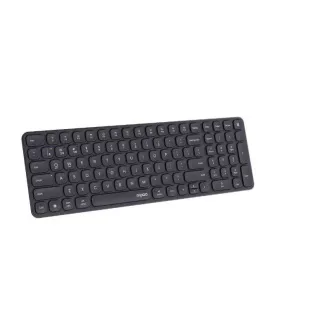 RAPOO Klávesnica E9310M, Bezdrôtová 2.4GHz, Bluetooth, CZ/SK, čierna