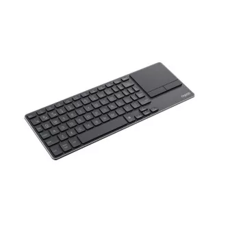 RAPOO Klávesnica E2810M, Bezdrôtová 2.4GHz, Bluetooth, CZ/SK, čierna