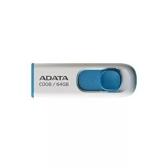 ADATA Flash Disk 64GB C008, USB 2.0 Classic, biela