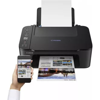 Canon PIXMA Tlačiareň TS3450 black - farebná, MF (tlač, kopírka, sken, cloud), USB, Wi-Fi