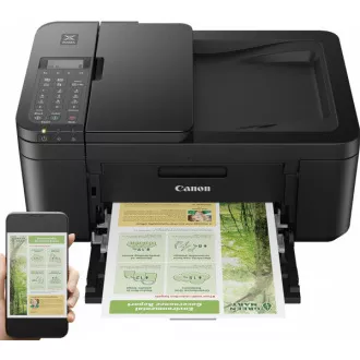 Canon PIXMA Tlačiareň TR4650 black-farebná, MF (tlač, kopírka, sken, cloud), ADF, USB, Wi-Fi