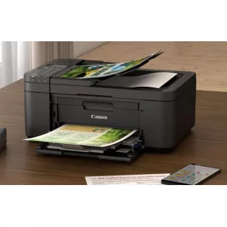 Canon PIXMA Tlačiareň TR4650 black-farebná, MF (tlač, kopírka, sken, cloud), ADF, USB, Wi-Fi