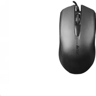 A4tech OP-760 Black, myš, 1 koliesko, 3 tlačidlá, USB, čierna