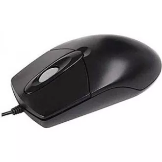 A4tech OP-760 Black, myš, 1 koliesko, 3 tlačidlá, USB, čierna