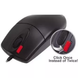A4tech OP-620D, myš, 2click, 1 koliesko, 3 tlačidlá, USB, čierna A4tech OP-620D, myš, 2click, 1 koliesko, 3 tlačidlá, USB, čierna