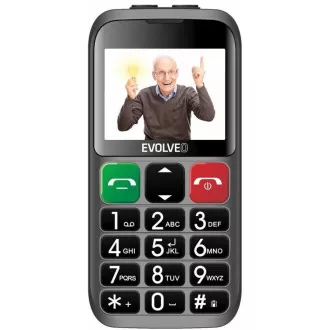 EVOLVEO EasyPhone EB, mobilný telefón pre seniorov s nabíjacím stojanom, červená EVOLVEO EasyPhone EB, mobilný telefón pre seniorov s nabíjacím stojanom, červená