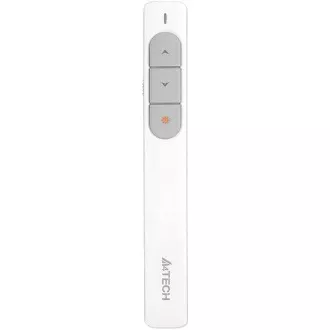 A4tech 2.4G bezdrôtový laserový prezentér & ukazovátko, biela