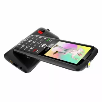 EVOLVEO EasyPhone XO, mobilný telefón pre seniorov s nabíjacím stojanom, čierna EVOLVEO EasyPhone XO, mobilný telefón pre seniorov s nabíjacím stojanom, čierna