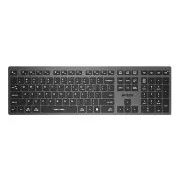 A4tech FBX50C, bezdrôtová kancelárska klávesnica, šedá