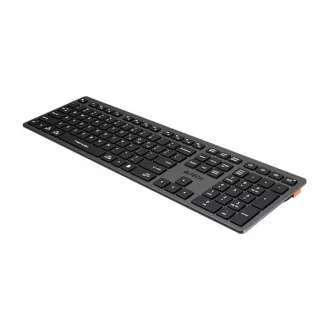 A4tech FBX50C, bezdrôtová kancelárska klávesnica, šedá