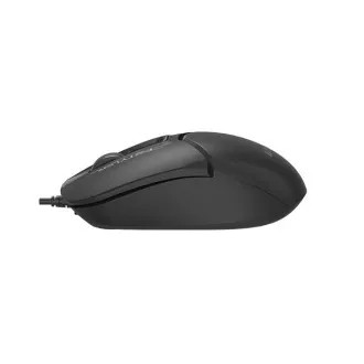 A4tech FSTYLER optická kancelárska myš, USB-C+USB-A, čierna