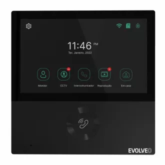 EVOLVEO DoorPhone AHD7, Sada domáceho WiFi videotelefónu s ovládaním brány alebo dverí čierny monitor EVOLVEO DoorPhone AHD7, Sada domáceho WiFi videotelefónu s ovládaním brány alebo dverí čierny monitor