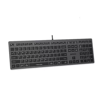 A4tech Klávesnica FX60, Podsvietená farebná, USB, CZ, šedá A4tech Klávesnica FX60, Podsvietená farebná, USB, CZ, šedá