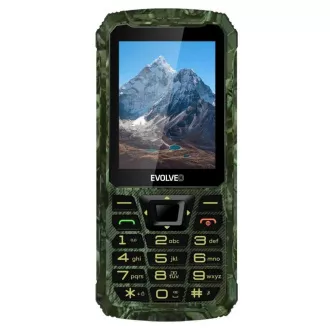 EVOLVEO StrongPhone Z6, vodotesný odolný Dual SIM telefón, lovecká kamufláž EVOLVEO StrongPhone Z6, vodotesný odolný Dual SIM telefón, lovecká kamufláž