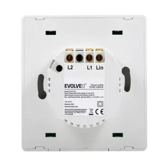 EVOLVEO WiFi Dual Switch, šikovný vypínač