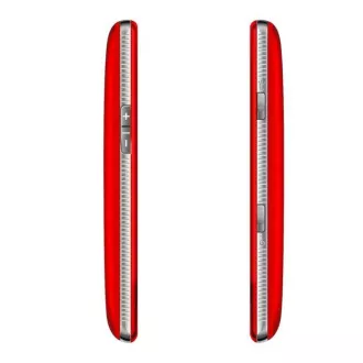 EVOLVEO EasyPhone XR, mobilný telefón pre seniorov s nabíjacím stojanom, červená