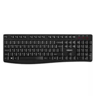 EVOLVEO Set klávesnice a myši K1050, Bezdrôtové 2.4GHz, CZ+SK, čierna