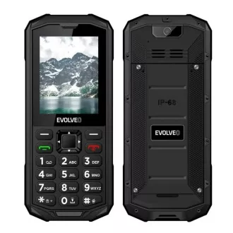 EVOLVEO StrongPhone X5, vodotesný odolný Dual SIM telefón, čierno-šedá EVOLVEO StrongPhone X5, vodotesný odolný Dual SIM telefón, čierno-šedá