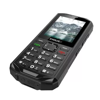 EVOLVEO StrongPhone X5, vodotesný odolný Dual SIM telefón, čierno-šedá EVOLVEO StrongPhone X5, vodotesný odolný Dual SIM telefón, čierno-šedá