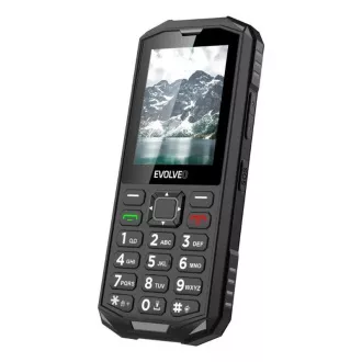 EVOLVEO StrongPhone X5, vodotesný odolný Dual SIM telefón, čierno-šedá EVOLVEO StrongPhone X5, vodotesný odolný Dual SIM telefón, čierno-šedá