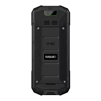 EVOLVEO StrongPhone X5, vodotesný odolný Dual SIM telefón, čierno-zelená