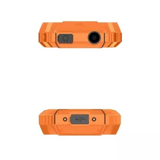 EVOLVEO StrongPhone Z6, vodotesný odolný Dual SIM telefón, oranžová
