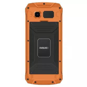 EVOLVEO StrongPhone Z6, vodotesný odolný Dual SIM telefón, oranžová