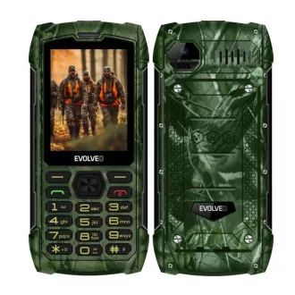 EVOLVEO StrongPhone H1, vodotesný odolný Dual SIM telefón, kamufláž EVOLVEO StrongPhone H1, vodotesný odolný Dual SIM telefón, kamufláž