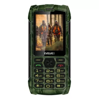 EVOLVEO StrongPhone H1, vodotesný odolný Dual SIM telefón, kamufláž EVOLVEO StrongPhone H1, vodotesný odolný Dual SIM telefón, kamufláž